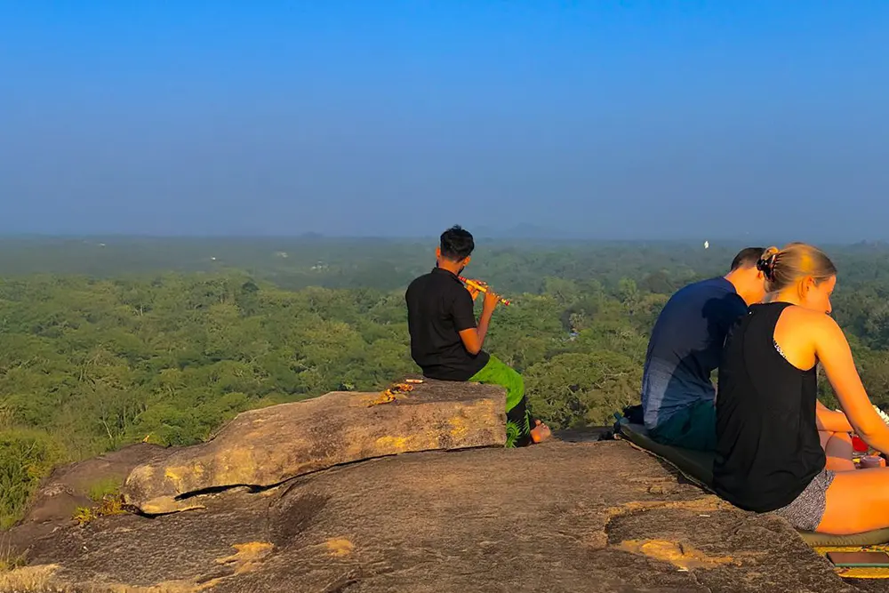 Breakfast on Mapagala Rock